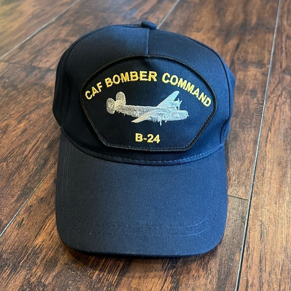 CAF Commemorative Air Force BOMBER‎ COMMAND B-24 Hat SnapBack cap NWOT
